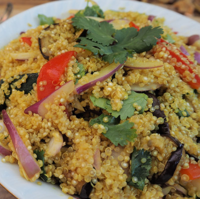 quinoa salad bowl